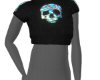 Army CropTop Prism Skull