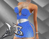 JB Blue Chain Dress