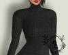 L. Winter dress black