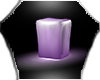 Purple icey cube