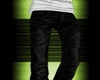 [QD] *dark BLACK jeans