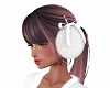 White Fuzzy Ear Muffs