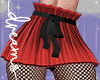 Red Velvet Skirt