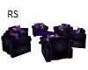 Purple Chat Couch