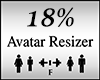 Avatar Scaler 18%