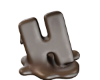 Chocolate Letter H