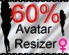 *M* Avatar Scaler 60%