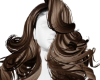 brown wig