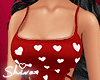 🩷 Hearts PJs Red