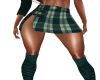 EMMA  PLAID SKIRT LG