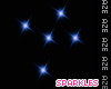 Blue Particles Sparkle
