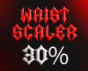 A. Waist Scaler 30%