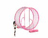 pink hamster wheel