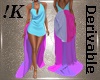 !K! Bustled Drape Gown 2