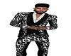 White leopord suit