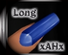 xAHx Electric Blu Nail L
