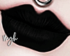 M. Black lips