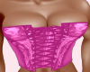 win pink corset top