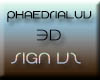 3d sign