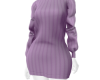 *Lavender Sweater Dress*