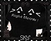 right meow! >⩊<