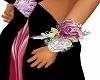 Pink Silk Rose corsage
