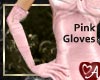 .a Gloves Long Pink