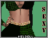 k! Gold Chain Tummy Belt