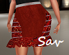 Red Sparkle Skirt