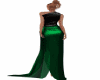 C- Evening Dress Green