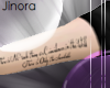 Jinora's Arm Tattoo