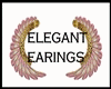 GM's Earrings Pink Gold