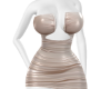 Silky Dress Beige