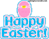 1SF Happy Easter sticker