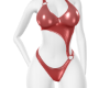 018 Swimsuit red L