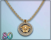 80_ Gold Necklace/M