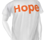 HS/  hope shirt white