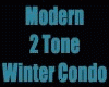Modern2toneWinterCondo