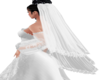 XK*White Wedding Veil
