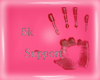 5K support sticker