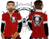 red polo skull tee