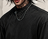 ♛ T-Sweater Blk.