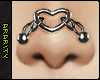 Heart Nose chain