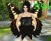 [A94] Black Fairy Dress