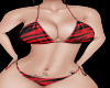 RLL Bikini Red Zebra