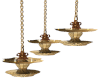 Gold Temple Lamps