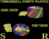 Tinkerbell Party Plates
