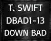 T. Swift ~ Down Bad