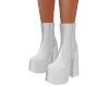 White Chunky Boots