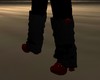 (MSD) Blk/red boots